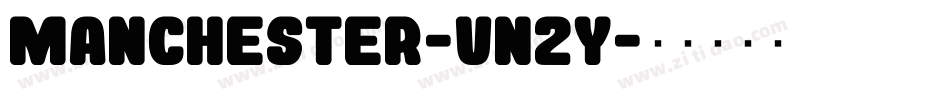 Manchester-vn2y字体转换