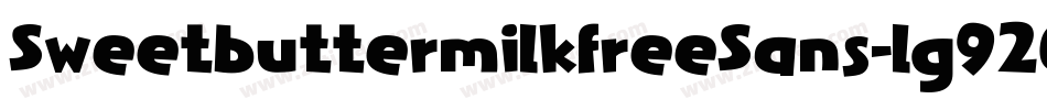 SweetbuttermilkfreeSans-lg920字体转换