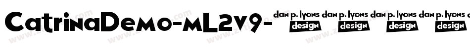 CatrinaDemo-mL2v9字体转换