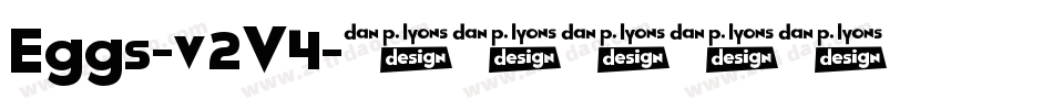 Eggs-v2V4字体转换