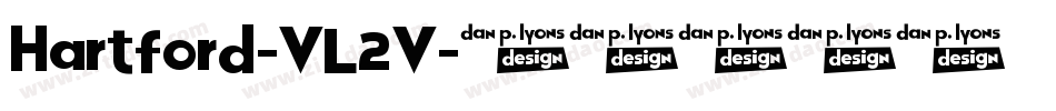 Hartford-VL2V字体转换