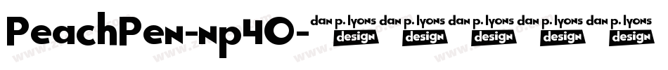 PeachPen-np4O字体转换