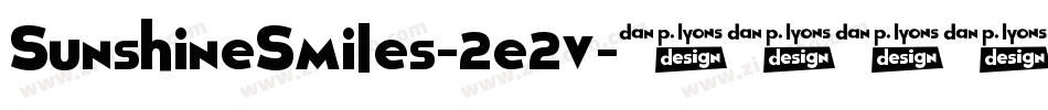 SunshineSmiles-2e2v字体转换