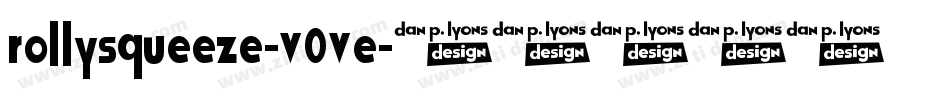 RollySqueeze-v0vE字体转换