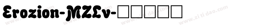 Erozion-MZLv字体转换