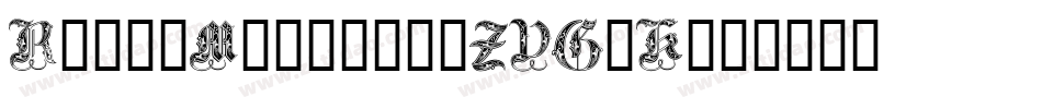 RoyalMansion-ZVGeK字体转换