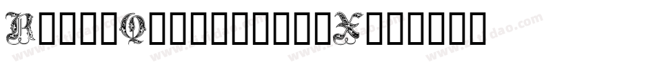 RoyalQueen-d9noX字体转换