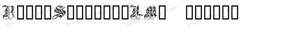 RoyalSamurai-LMg5字体转换