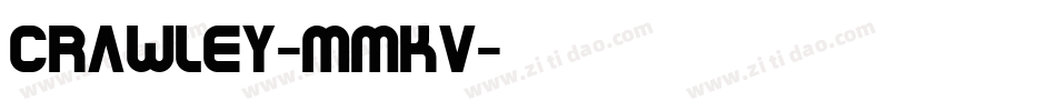 Crawley-MMKv字体转换