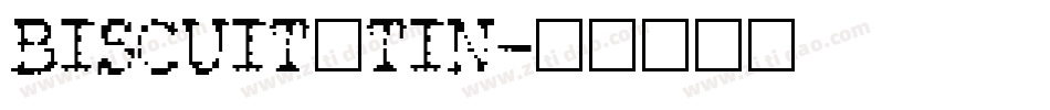 biscuit_tin字体转换