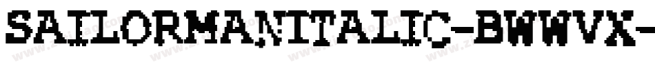 SailormanItalic-BWWVx字体转换