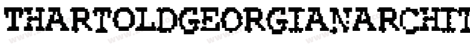 ThartOldgeorgianarchitecture-6GVx字体转换