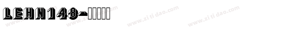 LEHN148字体转换
