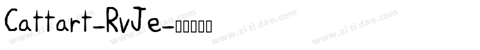 Cattart-RvJe字体转换
