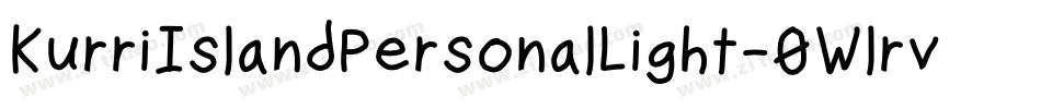 KurriIslandPersonalLight-0Wlrv字体转换 KurriIslandPersonalLight-0Wlrv字体转换