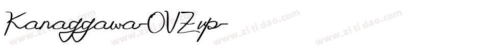 Kanaggawa-OVZvp字体转换