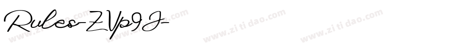 Rules-ZVp9J字体转换