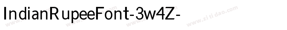 IndianRupeeFont-3w4Z字体转换