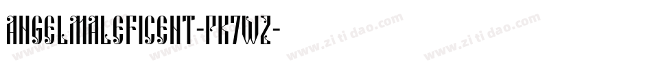 AngelMaleficent-PK7wZ字体转换