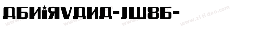 AbNirvana-JW8B字体转换