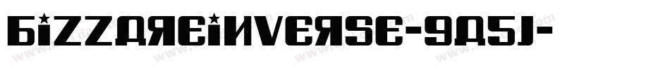 BizzareInverse-9a5j字体转换
