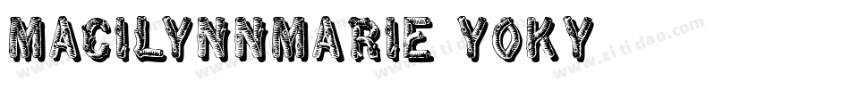 MacilynnMarie-Y0Ky字体转换