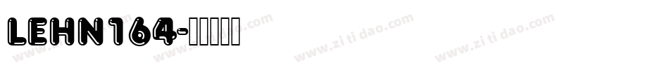 LEHN164字体转换