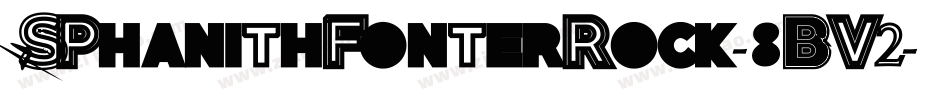 SPhanithFonterRock-8BV2字体转换
