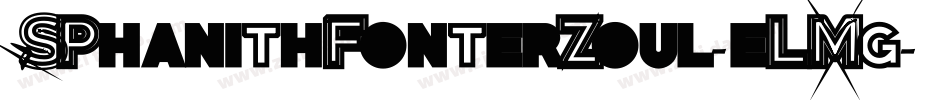 SPhanithFonterZoul-eLMg字体转换