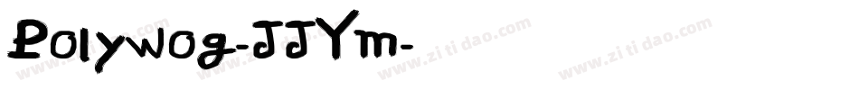 Polywog-JJYm字体转换