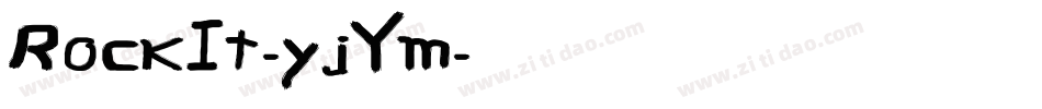 RockIt-yjYm字体转换