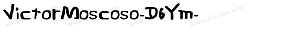 VictorMoscoso-D6Ym字体转换