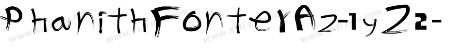 PhanithFonterAz-1yZ2字体转换