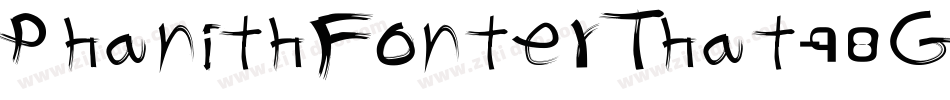 PhanithFonterThat-98GL字体转换