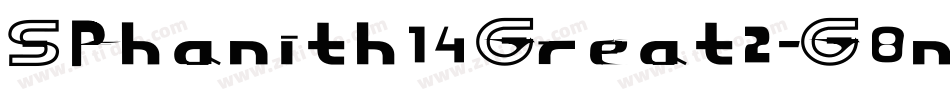 SPhanith14Great2-G8ny字体转换