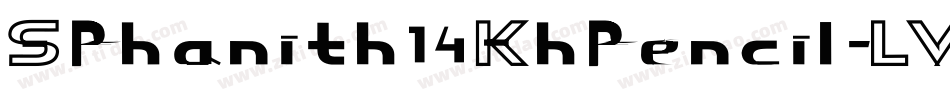 SPhanith14KhPencil-LWOZ字体转换