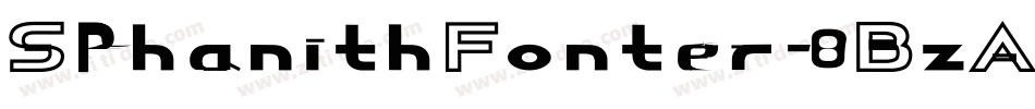 SPhanithFonter-8BzA字体转换