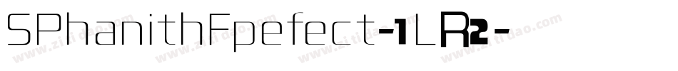 SPhanithFpefect-1LR2字体转换