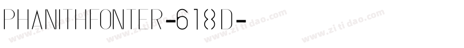 PhanithFonter-618D字体转换