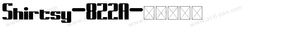 Shirtsy-8Z2A字体转换