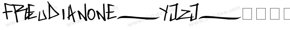 Freudianone-YjZj字体转换