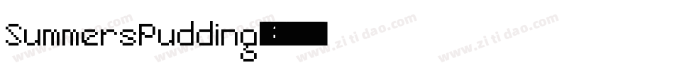 SummersPudding-21E8字体转换 SummersPudding-21E8字体转换
