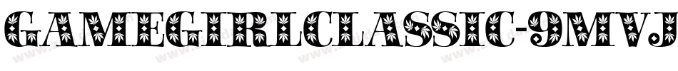 GamegirlClassic-9MVj字体转换
