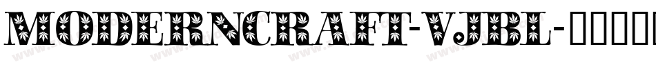 ModernCraft-VjBl字体转换 ModernCraft-VjBl字体转换