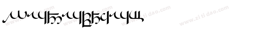 Saratoga字体转换