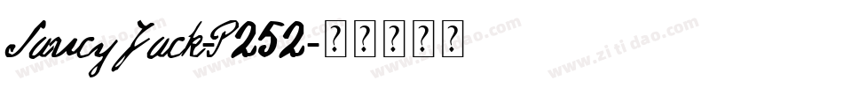 SaucyJack-P252字体转换