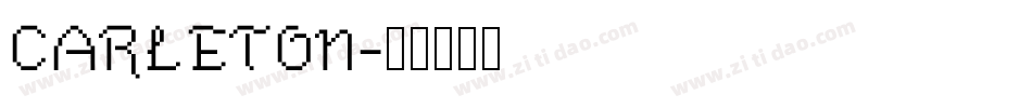 CARLETON字体转换