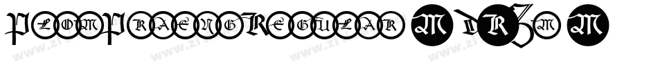 PlomPraengRegular-D2Zm字体转换 PlomPraengRegular-D2Zm字体转换