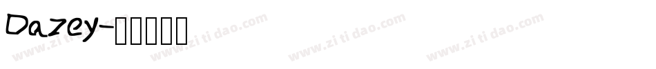Dazey字体转换