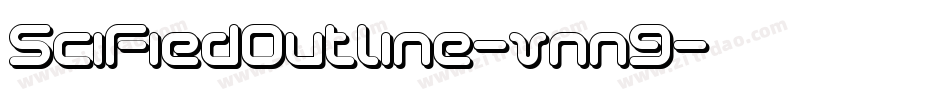 SciFiedOutline-vnn9字体转换